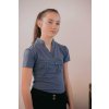 Tričko polo liana Penelope, blue grey