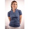 Tričko polo liana Penelope, blue grey