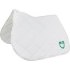 Dečka podsedlová GP Multilogo Equestro, skoková, white/white/patriot green