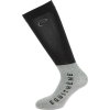 Podkolienky Compet Equithème, pár, black/light grey