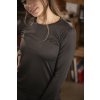 Tričko Techty Penelope, s dlhým rukávom, dark grey