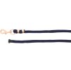 Vodítko Vague Norton, 2,2 m, navy/rose gold