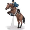 Figúrka PAPO, skákajúci kôň s jazdcom