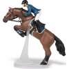 Figúrka PAPO, skákajúci kôň s jazdcom
