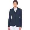 Sako na preteky Perforated Equestro, dámske, navy blazer