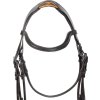 Uzdečka Gioconda Acavallo, kožená, hnedá