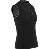 Tričko súťažné Margot Equithème, bez rukávov, dámske, čierne