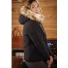 Bunda Louxy Penelope, dámska, čierna