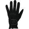 Rukavice jazdecké Grip Equithème, čierne