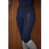Legíny jazdecké Lola Equithème, s gripom na kolenách, dámske, navy