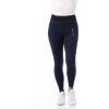 Legíny jazdecké Lola Equithème, s gripom na kolenách, dámske, navy