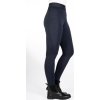 Legíny jazdecké Isabella HKM, s gripom, dámske, deep blue
