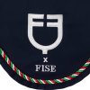 Ušaňa X Fise Piping Equestro, navy blazer