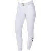 Rajtky jazdecké X Fise Equestro, s gripom, dámske, biele