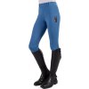 Legíny jazdecké Mia HKM, s gripom, detské, blue