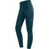 Legíny jazdecké Ella ELT, s gripom, petrol blue (Veľkosť 140	)