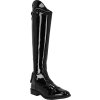 Čižmy jazdecké Lamira QHP, širšie lýtko, pre dospelých, čierne