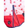 Deka výbehová Lollipop HKM, s fleecom, rose/red