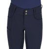 Rajtky softshellové Lymee QHP, s gripom, zimné, detské, navy (Veľkosť 164)