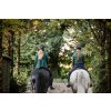 Tričko zimné Strive Horseware, so zipsom, dámske, dynasty green