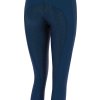 Legíny jazdecké Dolomyt Equithème, s gripom, zimné, detské, navy