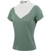 Tričko súťažné Funza Equithème, dámske, sage green