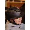 Prilba jazdecká Agris Equithème, black/silver
