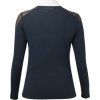 Tričko funkčné Pekin Equithème, dámske, navy