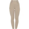 Legíny jazdecké Summer Equestro, s gripom, dámske, oxford tan