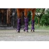 Chrániče prepravné Tyrex Equithème, 4 ks, plum