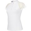Tričko súťažné Hong Kong Equithème, dámske, biele