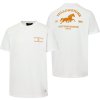 Tričko Yellowstone Horse Stars & Stripes, unisex, biele