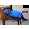 Deka bedrová Tyrex Equithème, s fleecom, nepremokavá, blue/black