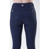 Legíny jazdecké Easefit Horseware, s gripom, zimné, dámske, core navy