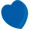 Špongia v tvare srdca Hippotonic, blue