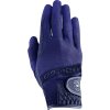 Rukavice jazdecké Messina RSL, dámske, navy