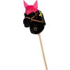 Ušaňa pre Hobby Horse Equestro, fuchsia