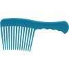 Hrebeň plastový na hrivu Soft Hippotonic, turquoise