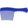 Hrebeň plastový na hrivu Soft Hippotonic, blue