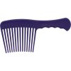 Hrebeň plastový na hrivu Soft Hippotonic, purple
