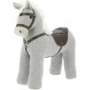 Koník jazdecký Equi-Kids, plyšový, chiné grey
