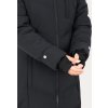 Kabát zimný Frost UHIP, predĺžený, dámsky, jet black