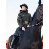Kabát jazdecký Ice UHIP, dámsky, zimný, dark green