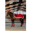 Bandáže X-mas Equithème, 3 m, 4 ks, red/white