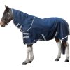 Výbehová deka Carina HKM, s krkom, 200 g, deep blue