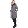 Kabát Washington HKM, dámsky, silver (Veľkosť M)