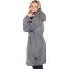 Kabát Washington HKM, dámsky, silver (Veľkosť M)