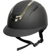Prilba jazdecká Sydney City HKM, black/silver