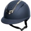 Prilba jazdecká Sydney City HKM, navy/silver