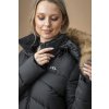 Kabát jazdecký Nivia AA, zimný, dámsky, core black